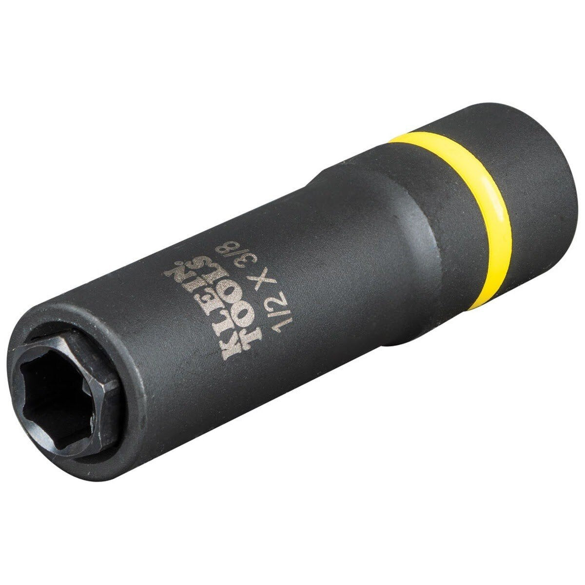 Klein 66061 2-in-1 Impact Socket, 6-Point, 1/2 and 3/8 Inch (Each) - 3