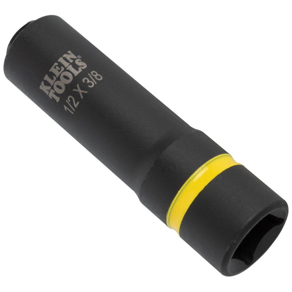 Klein 66061 2-in-1 Impact Socket, 6-Point, 1/2 and 3/8 Inch (Each) - 4