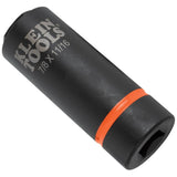 Klein 66064 2-in-1 6-Point Impact Socket, 7/8 x 11/16 in., 1/2 in. Drive - 3
