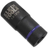 Klein 66065 2-in-1 6-Point Impact Socket, 1 in. and 13/16 in., 1/2 in. Drive (Each) - 3