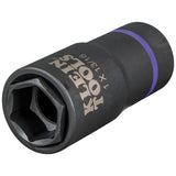 Klein 66065 2-in-1 6-Point Impact Socket, 1 in. and 13/16 in., 1/2 in. Drive (Each) - 4