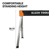 Klein 66187 Fixed-Leg Saw Horse (2-Pack) - 9