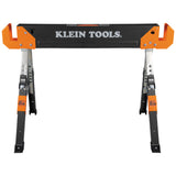 Klein 66188 Adjustable-Leg Folding Saw Horse and Jobsite Table, 1-Pack - 2