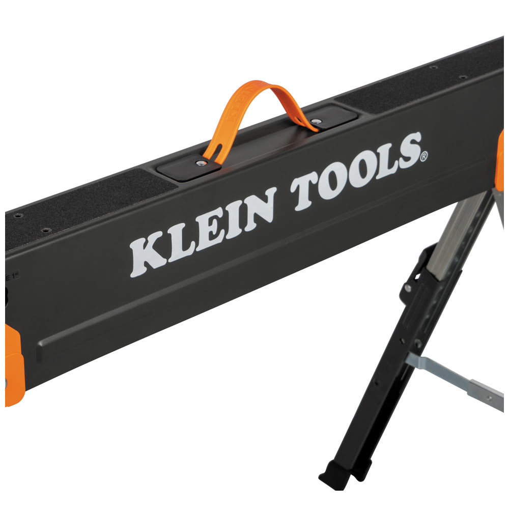 Klein 66188 Adjustable-Leg Folding Saw Horse and Jobsite Table, 1-Pack - 6