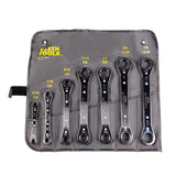 Klein Tools 68221 Ratcheting Box Wrench Set, 5-Piece - 3