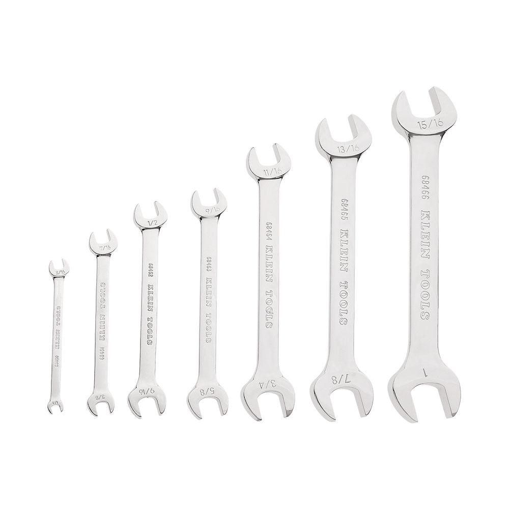 Klein Tools 68452 Open-End Wrench Set, 7-Piece - 3