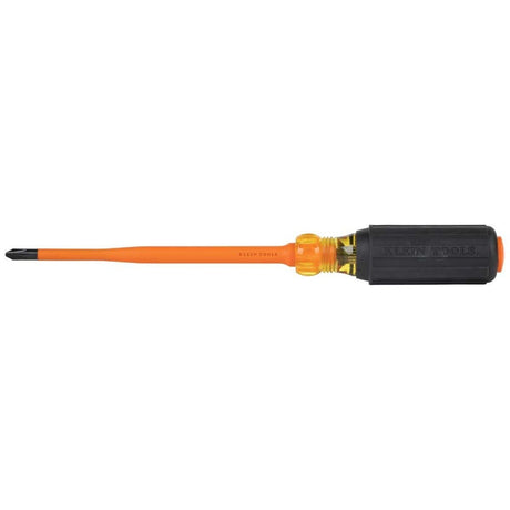 Klein 6936INS Slim-Tip 1000V Insulated #2 Phillips Screwdriver, 6-Inch Round Shank