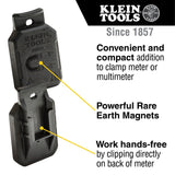 Klein 69445 Rare-Earth Magnetic Hanger for Clamp Meters and Multimeters, No Strap - 2