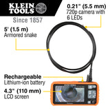 Klein 69464 Plumber's Borescope Replacement Camera - 2