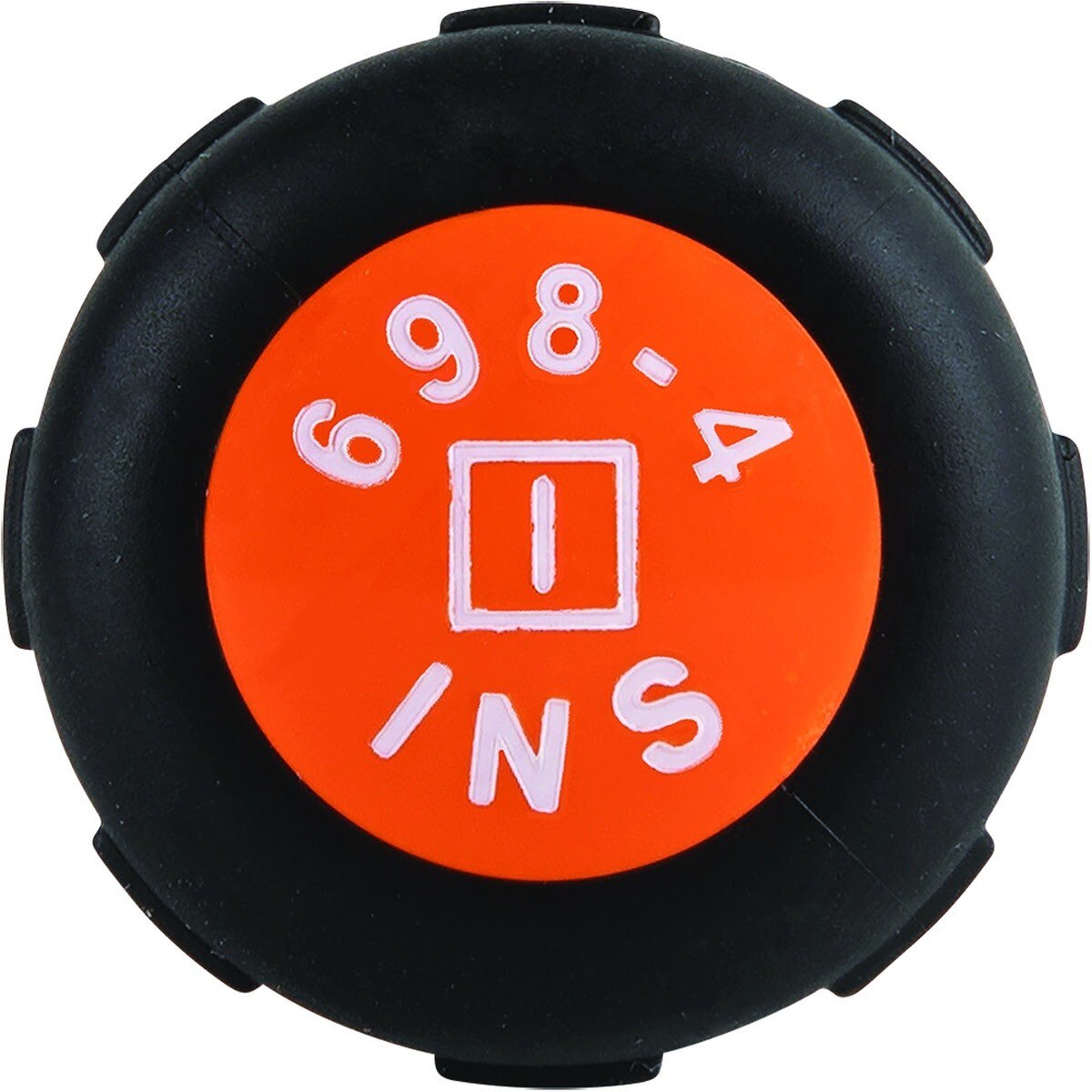 Klein 6984INS Slim-Tip 1000V Insulated #1 Square Screwdriver, 4-Inch Round Shank - 6