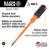 Klein 85077INSR Insulated Screwdriver Set with Magnetizer (7 Piece) - 2