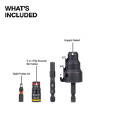Klein 85091HD Impact-Rated Flip Socket Conduit Reamer - 2