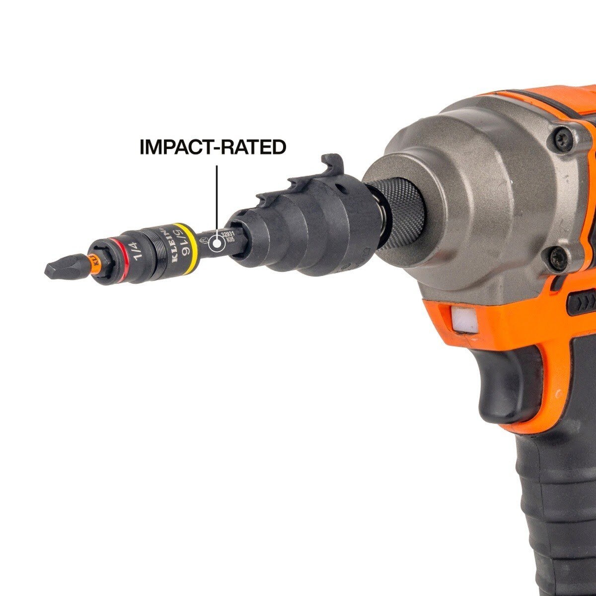 Klein 85091HD Impact-Rated Flip Socket Conduit Reamer - 6
