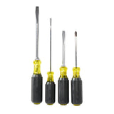 Klein Tools 85105 Screwdriver Set, Slotted and Phillips, 4-Piece - 3