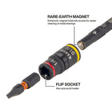 Klein 85191HD Impact-Rated Flip Socket Conduit Reamer Driver - 4