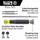 Klein 85514 Multi-Bit Screwdriver and Nut Driver Set (3-Piece) - 2