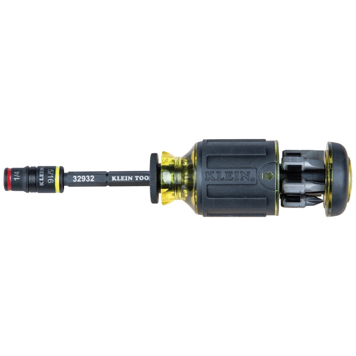 Klein 85515 Multi-Bit Screwdriver and Nut Driver Set (3 Piece) - 2