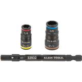 Klein 85515 Multi-Bit Screwdriver and Nut Driver Set (3 Piece) - 5