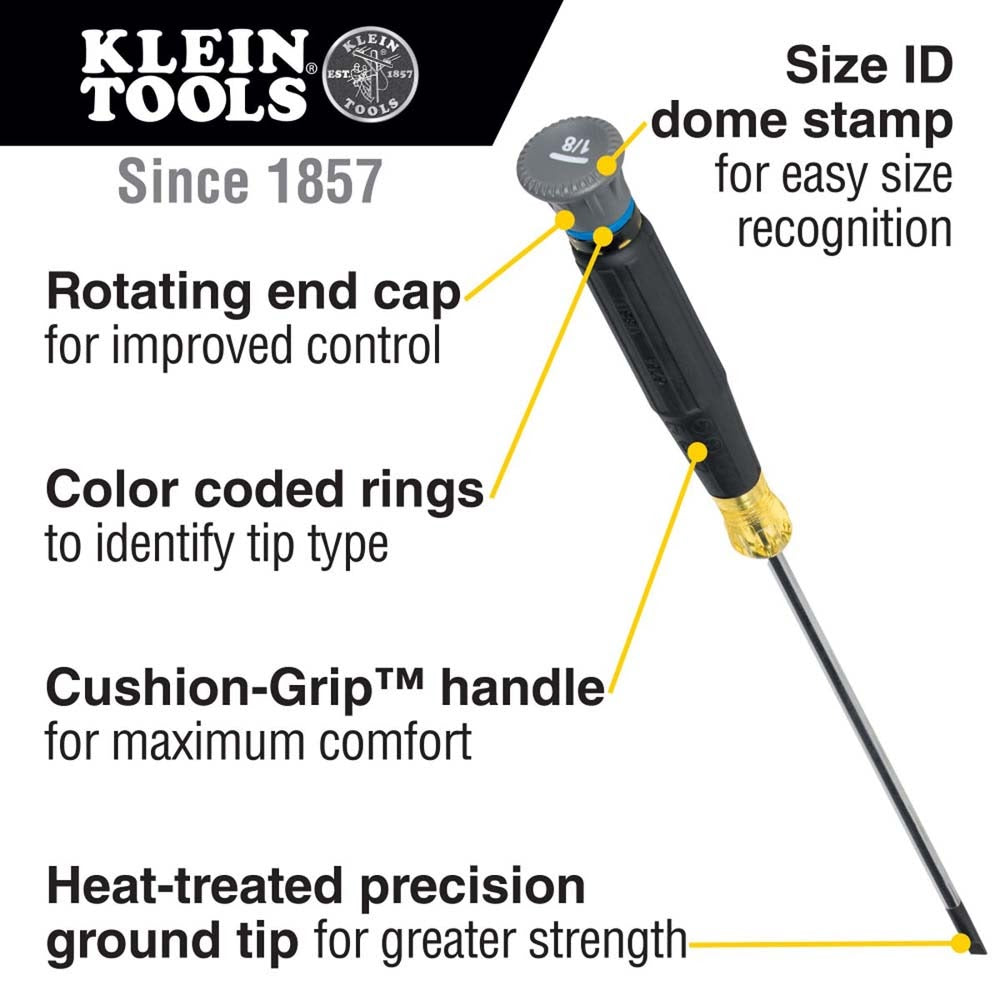 Klein 85814 Color-Coded Screwdriver Set, 14-Piece - 2