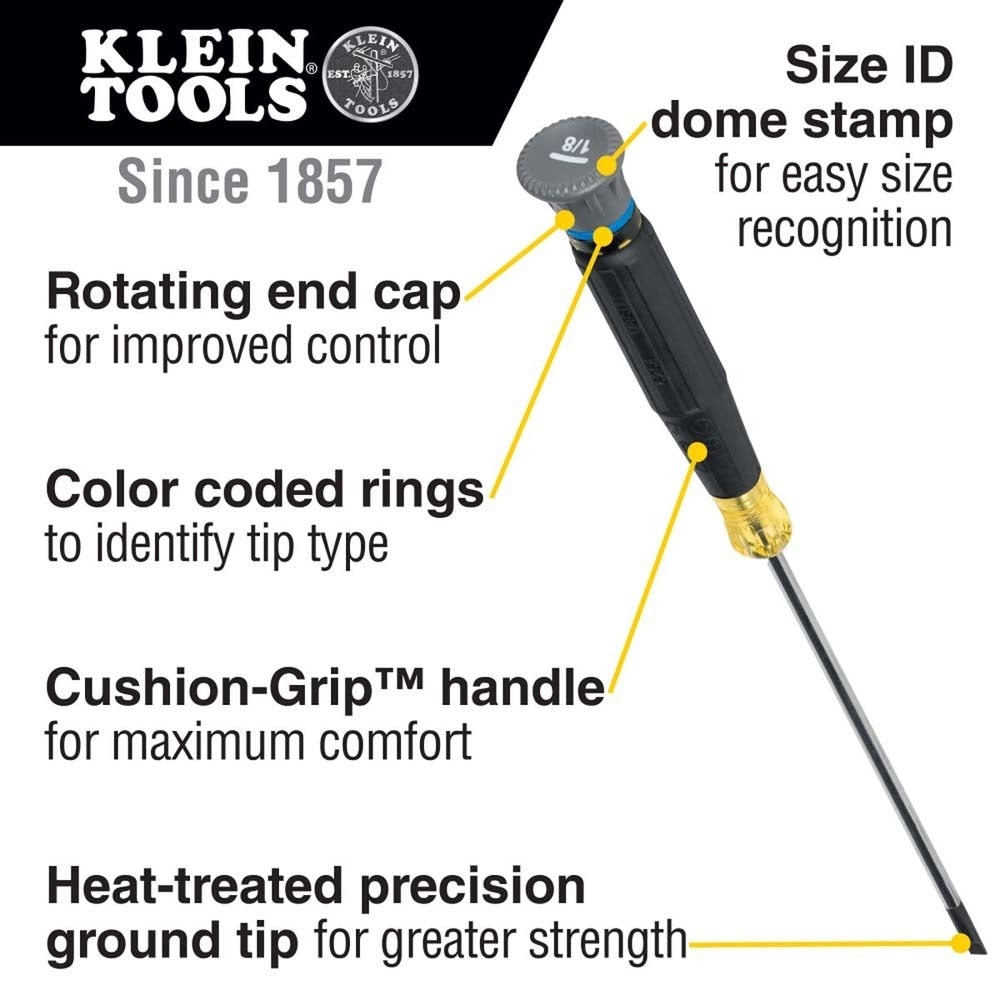 Klein 85814 Color-Coded Screwdriver Set, 14-Piece - 2