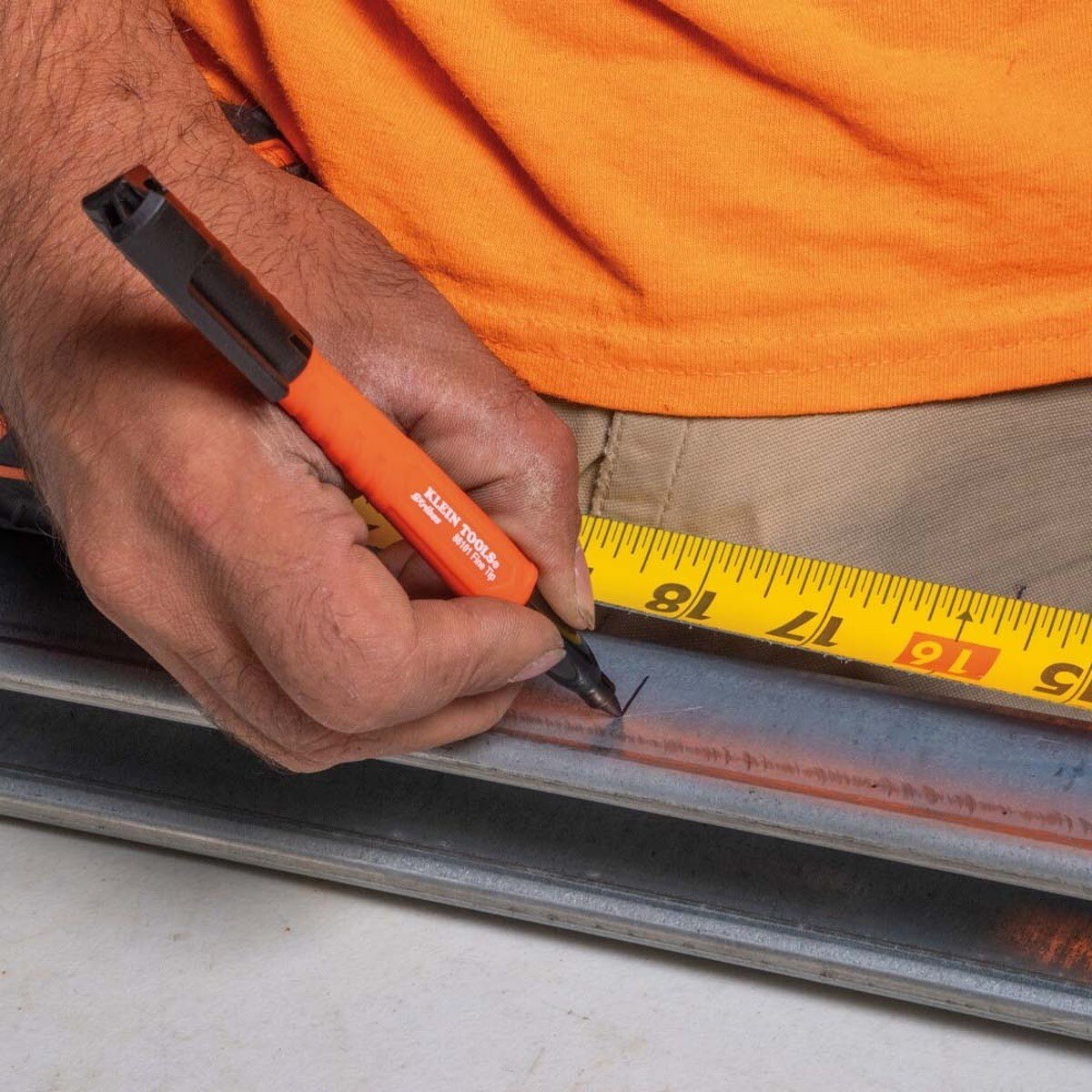 Klein 86101 Skribes Fine Tip Permanent Marker, Black (1 Pack) - 8