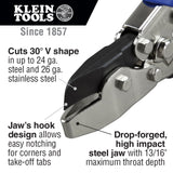 Klein 86526 HVAC Hand Notcher - 2