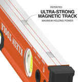 Klein 93524MAG Magnetic Box Beam Level, 3 Vial, 24-Inch - 2