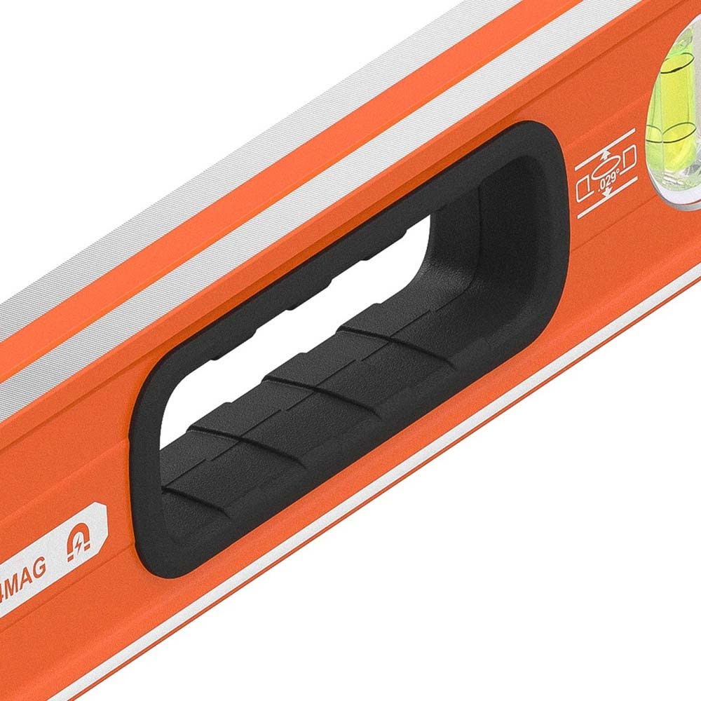 Klein 93524MAG Magnetic Box Beam Level, 3 Vial, 24-Inch - 6