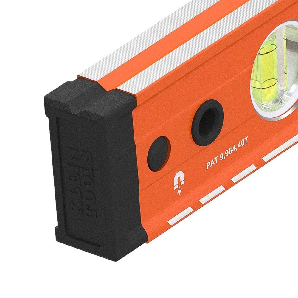 Klein 93524MAG Magnetic Box Beam Level, 3 Vial, 24-Inch - 8