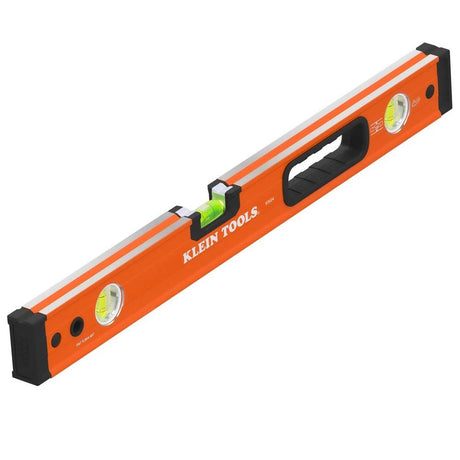 Klein 93524 Box Beam Level, 3 Vial, 24-Inch