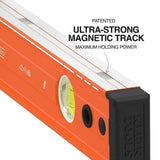 Klein 93548MAG Magnetic Box Beam Level, 3 Vial, 48-Inch - 2