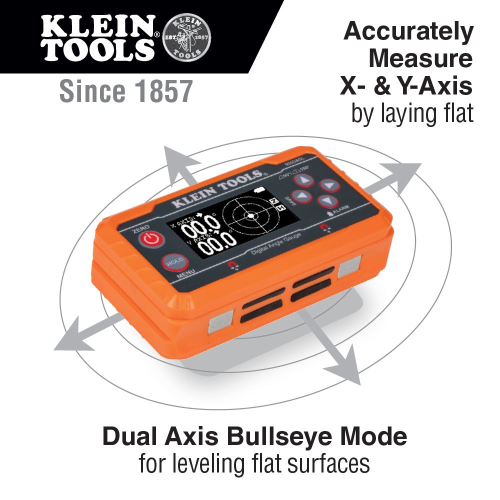 Klein 935DAGL Digital Level with Programmable Angles - 5