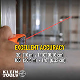Klein 93LDM100C Compact Laser Distance Measure - 6