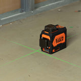 Klein 93PLL Rechargeable Self-Leveling 360 Green Planar Laser Level - 10