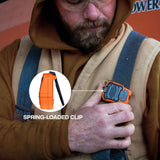 Klein AEPWS1 Wearable Bluetooth Speaker with Magnetic Clip and IP67 Jobsite Design - 5