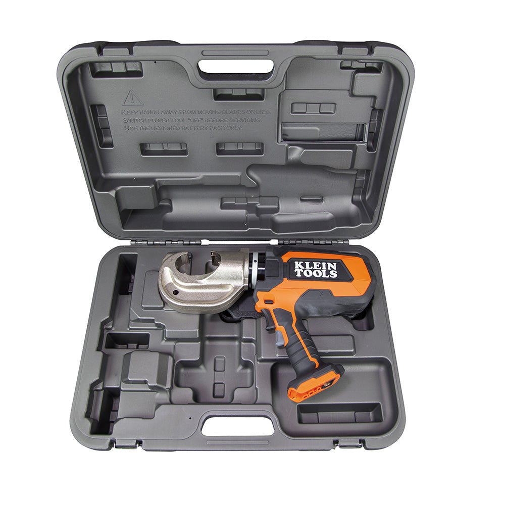 Klein BAT20-12T165 Battery-Operated 12-Ton Crimper with Case - 6