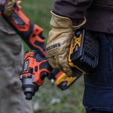 Klein BAT20CD1 Battery-Operated Compact Impact Driver, 1/4-Inch Hex Drive, Full Kit - 4