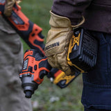 Klein BAT20CD Battery-Operated Compact Impact Driver, 1/4-Inch Hex Drive, Tool Only - 4