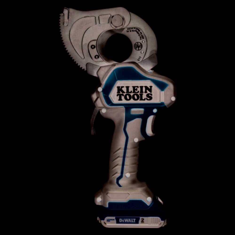 Klein BAT20GD10 Battery-Operated Cu/Al Closed-Jaw Cutter, 2 Ah - 5