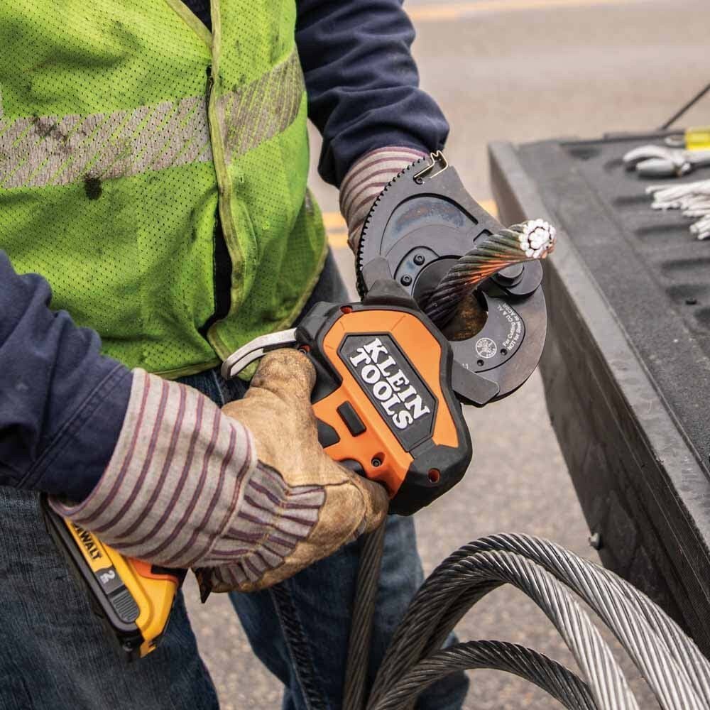 Klein BAT20GD10 Battery-Operated Cu/Al Closed-Jaw Cutter, 2 Ah - 10