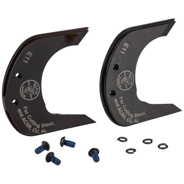 Klein BAT20GD4BEHS Replacement Blades for EHS Closed-Jaw Cable Cutter (2 Blades, Screws and Washers)
