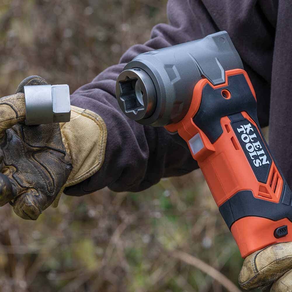 Klein BAT20LW1 90-Degree Impact Wrench Kit - 7