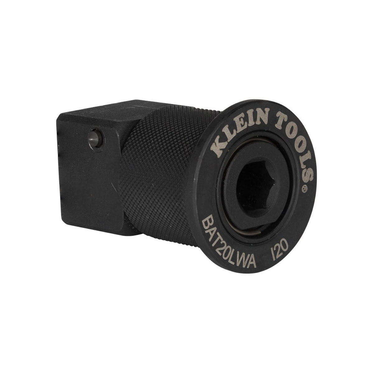Klein BAT20LWA 7/16-Inch Adapter for 90-Degree Impact Wrench, Quick Connect Accessory - 2