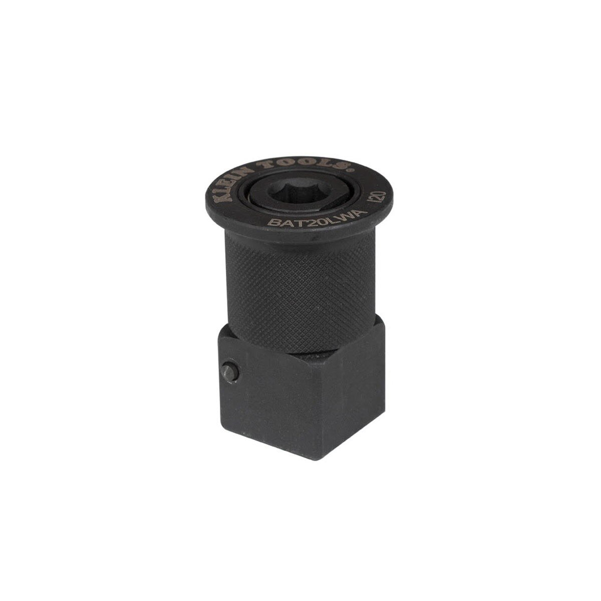 Klein BAT20LWA 7/16-Inch Adapter for 90-Degree Impact Wrench, Quick Connect Accessory - 3