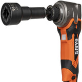 Klein BAT20LWA 7/16-Inch Adapter for 90-Degree Impact Wrench, Quick Connect Accessory - 8