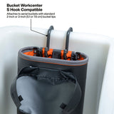 Klein BC530S 20 in. Deep Oval Bucket Organizer with S Hook for Aerial Buckets (1 Each) - 5