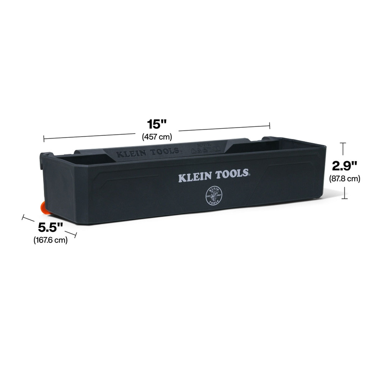 Klein BC701SL Rail System Catch-All Tray Module 14.98 in. x 5.5 in. x 2.88 in. (1 Pack) - 3