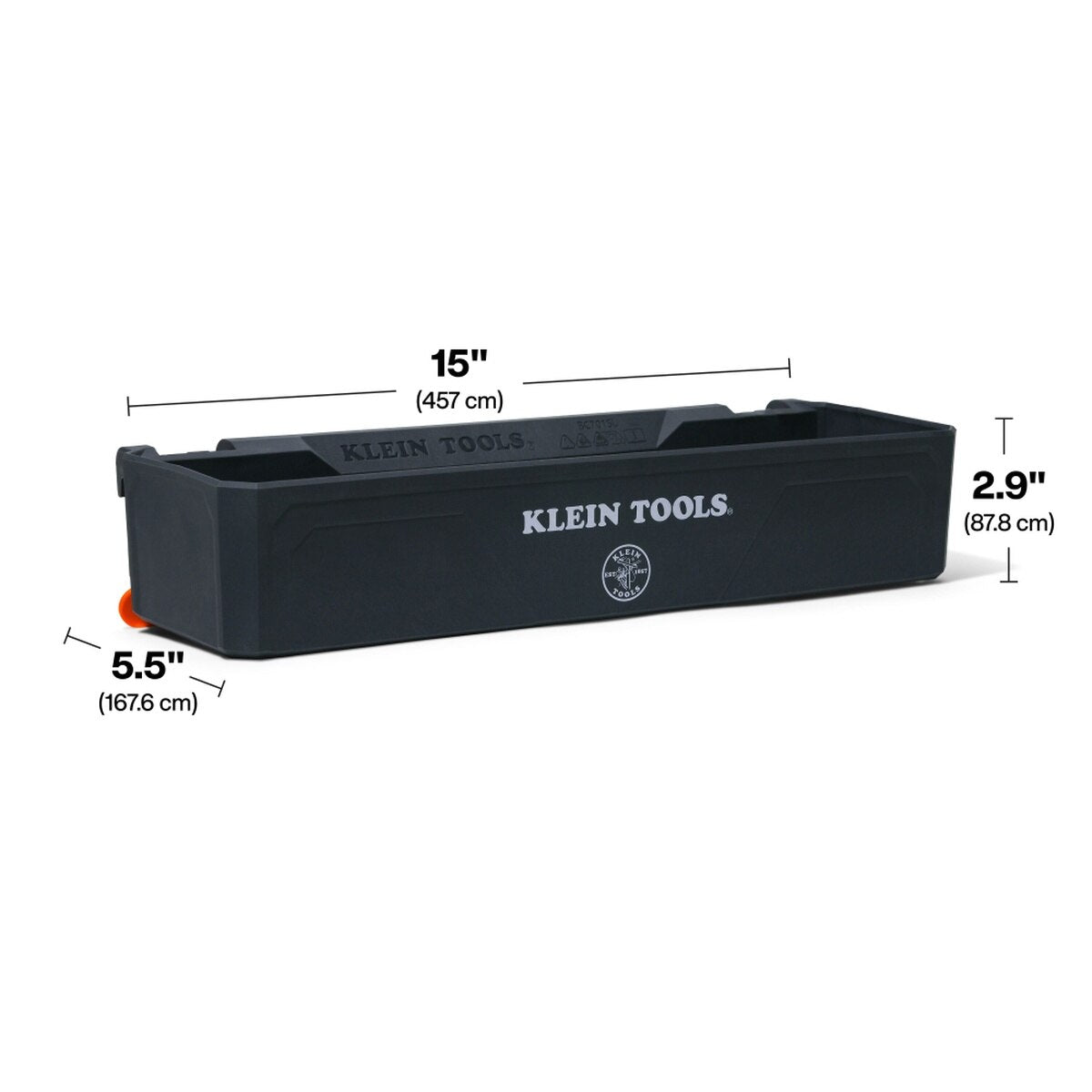 Klein BC701SL Rail System Catch-All Tray Module 14.98 in. x 5.5 in. x 2.88 in. (1 Pack) - 3
