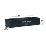 Klein BC701SL Rail System Catch-All Tray Module 14.98 in. x 5.5 in. x 2.88 in. (1 Pack) - 3