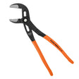 Klein D50512BS 12" Straight Jaw Quick Adjust Pump Pliers with Directional Teeth